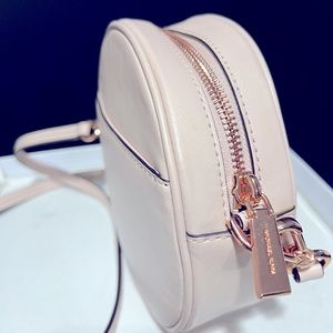 Michael Kors Round Studded Pink Purse